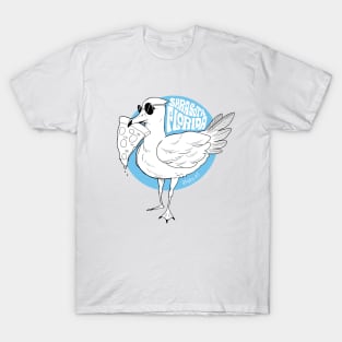 Pizza Seagull T-Shirt